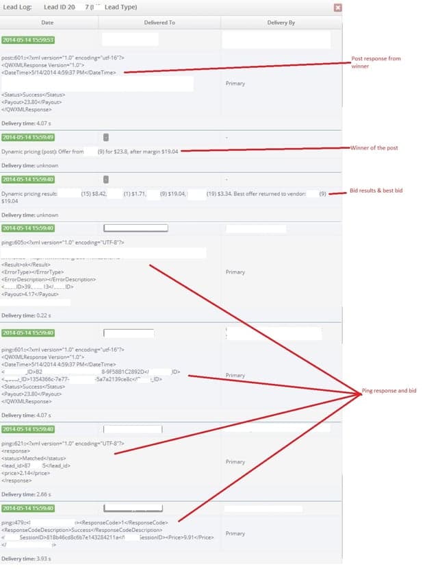 How to Read a Lead Log