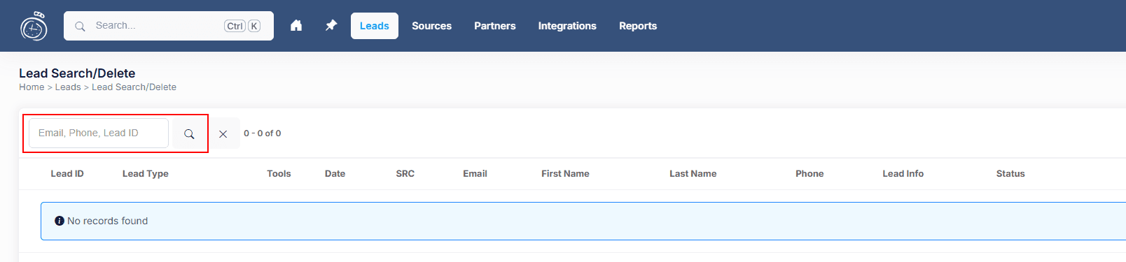 What Is Lead Search And Delete?