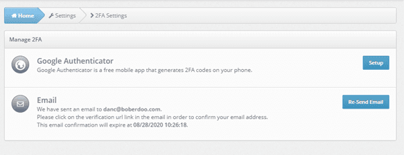 Email Verification