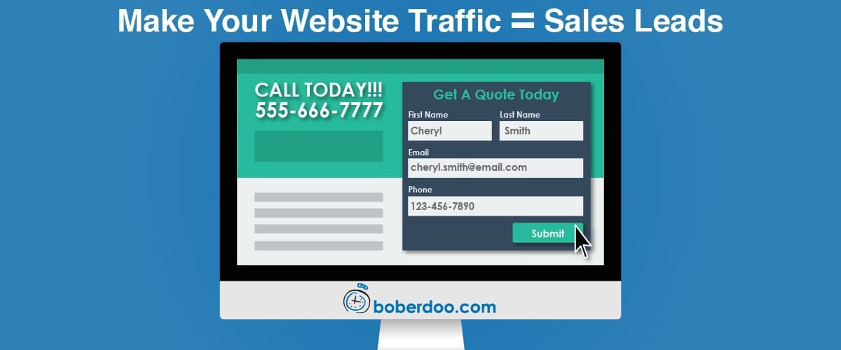 Turning Traffic Into A Sales Lead | The Art Of The Conversion