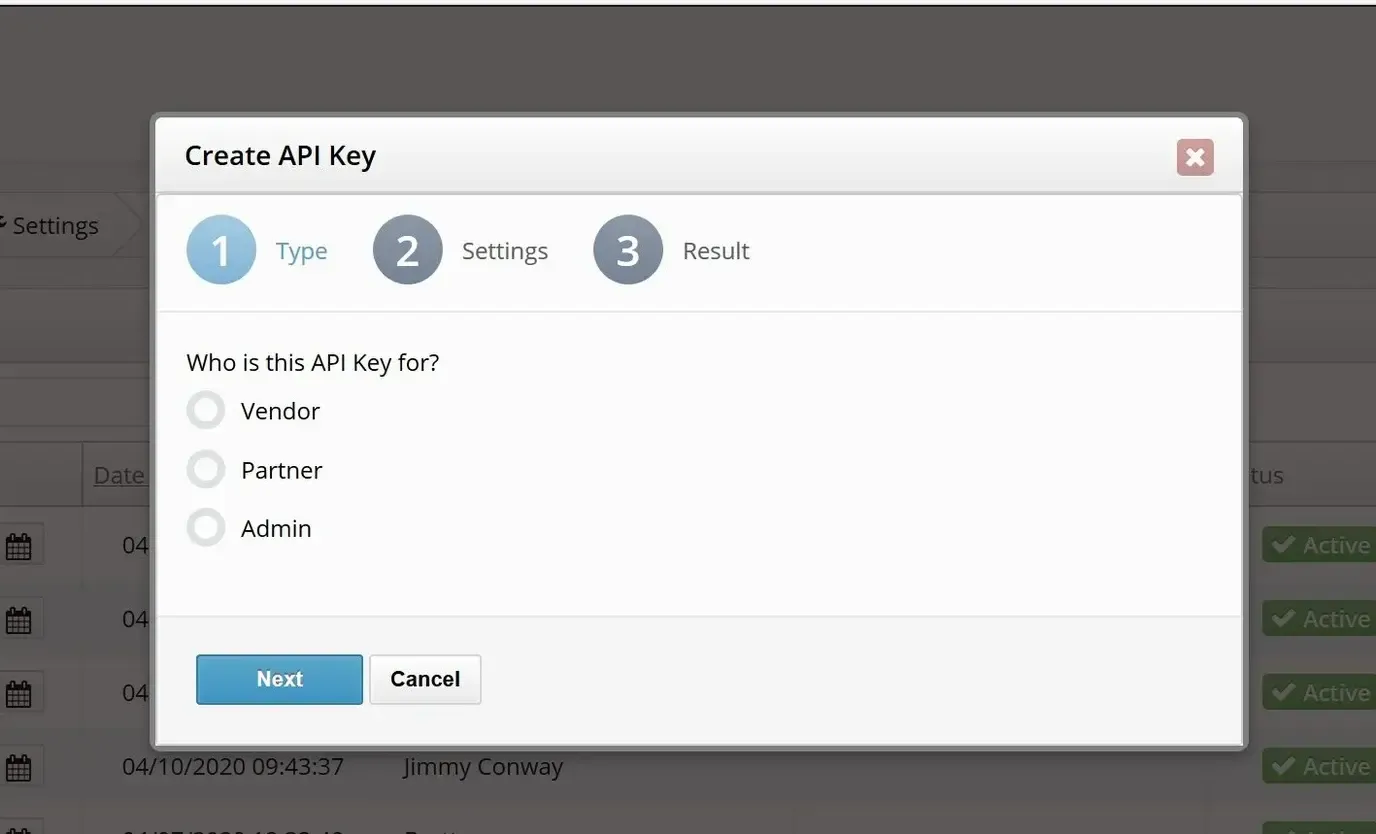 API Keys