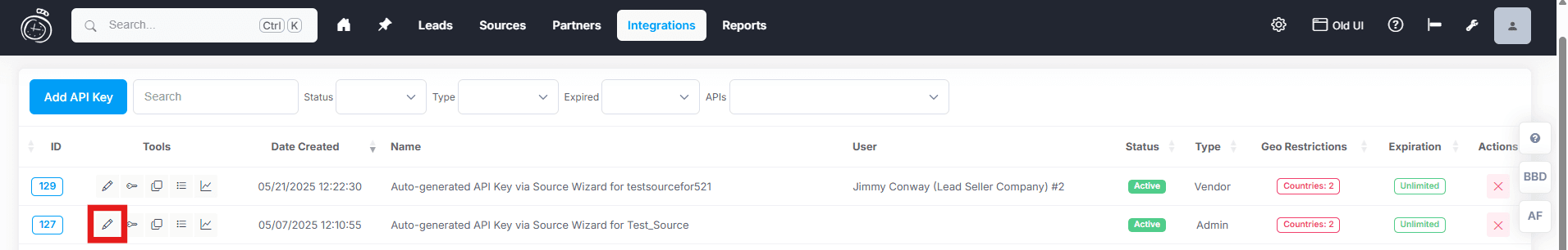 Whitelisting Restricted APIs