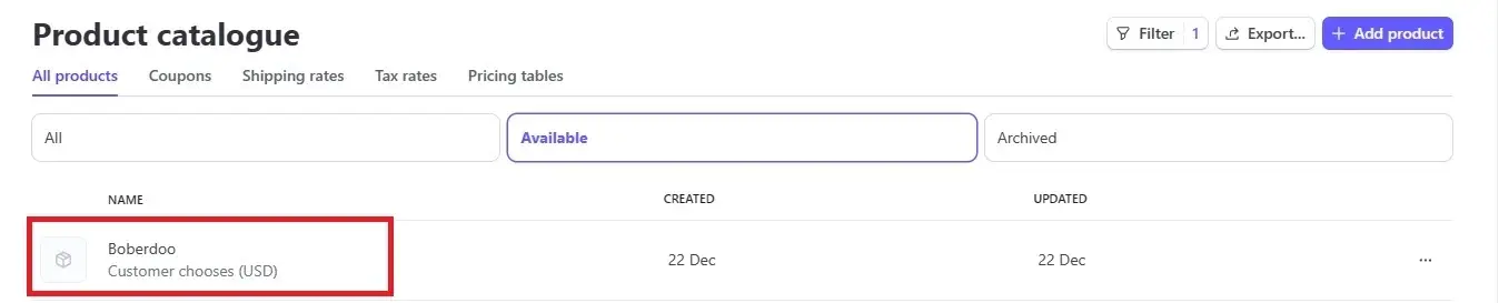 Step 6: Configure boberdoo