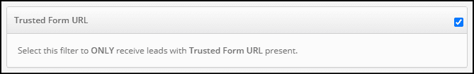 Profit Margin (Ping-Post Only)