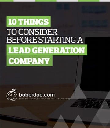 Starting a Lead Company