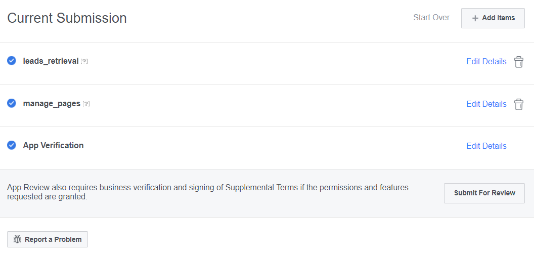 facebook integration