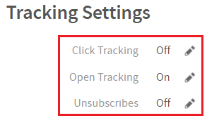 mailgun tracking settings