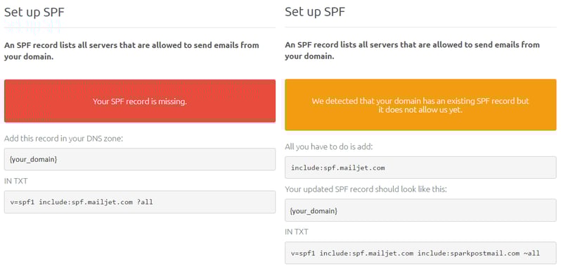 integrate mailjet