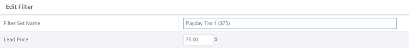 payday lead setup