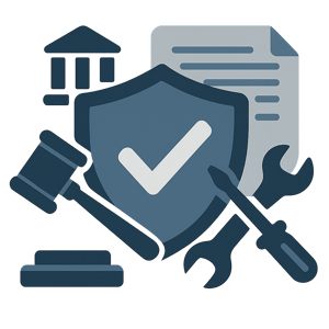 Governing and compliance symbol shield tools etc-3