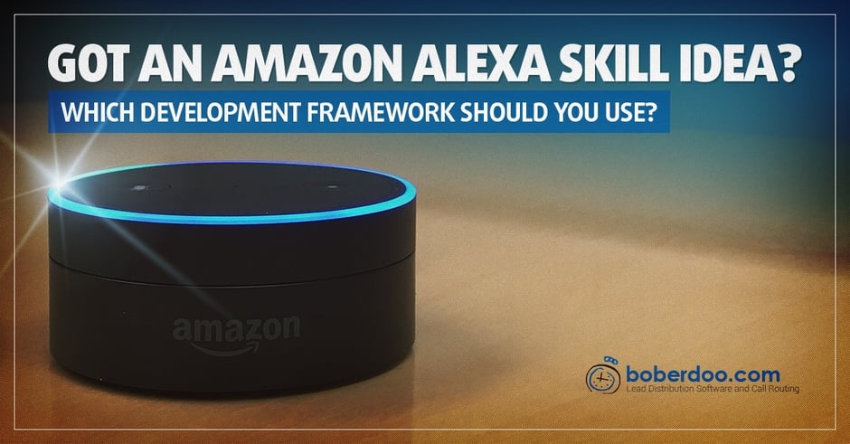 omfavne Utålelig ideologi 5 Alexa Development Framework Options and Which To Use