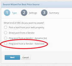 fixed price source wizard